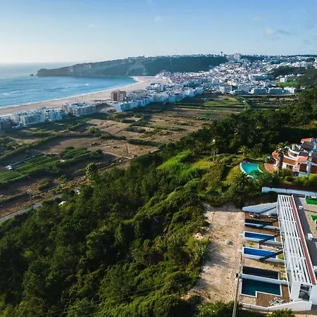 アパート Ocean Views - New Private With Pool & Sea Views ナザレ