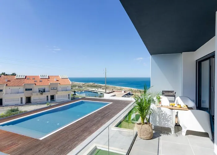 Ocean Views - New Private With Pool & Sea Views * Nazaré